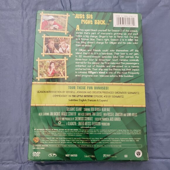 New  Gilligan's Island Season 2  ⚓⚓   I Just Love Me Some Gilligan Show's - Picture 2 of 4